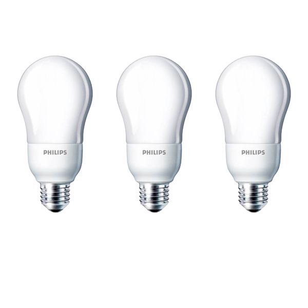 لامپ کم مصرف 18 وات فیلیپس مدل Ambiance Bulb پایه E27 بسته 3 عددی