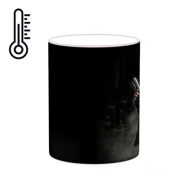 ماگ حرارتی کاکتی مدل بازی رزیدنت اویل Resident Evil 4 کد mgh30150