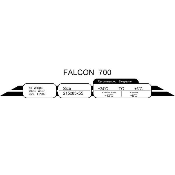 کیسه خواب پکینیو مدل FALCON 700