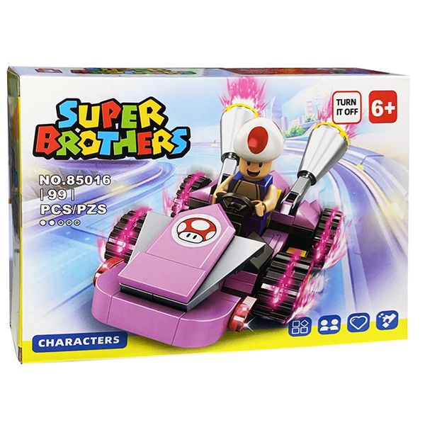 ساختنی مدل ماریو ماشین سوار طرح SUPER BROTHERS کد 850163
