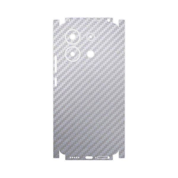 برچسب پوششی ماهوت مدل Steel-Fiber-FullSkin مناسب برای گوشی موبایل شیائومی Poco X6