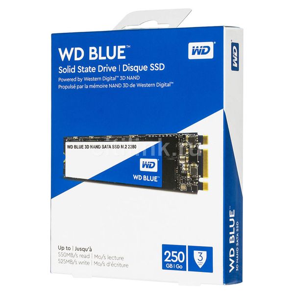 اس اس دی اینترنال وسترن دیجیتال مدل WDS250G2B0B M.2 ظرفیت 250 گیگابایت