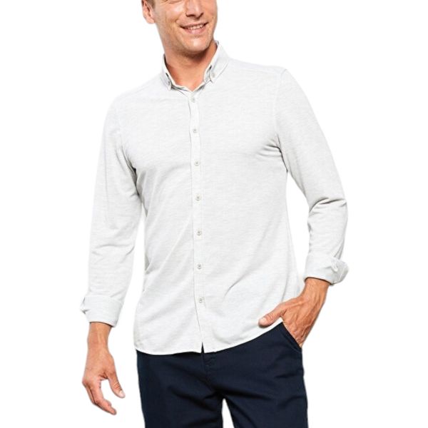 پیراهن آستین بلند مردانه ال سی وایکیکی مدل FIT Slim Fedora