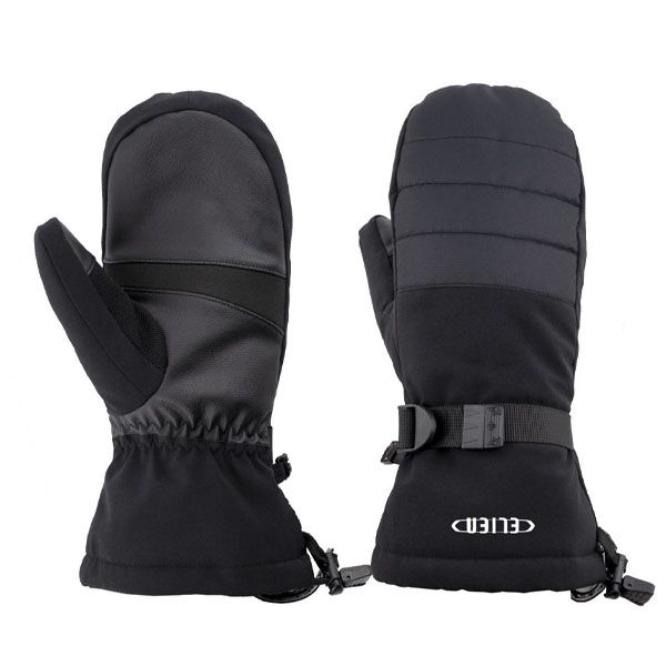 دستکش اسکی الین مدل GL-1 BLACK SKI &amp; SNOWBOARD MITTEN GLOVE