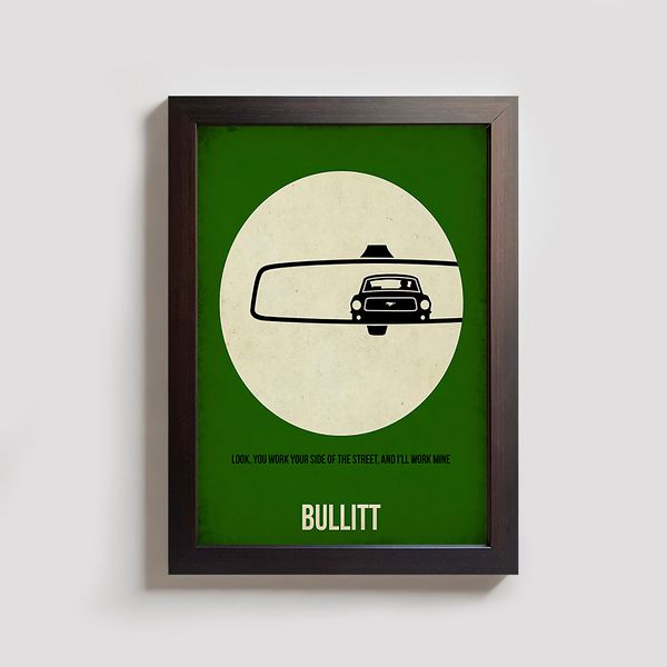 تابلو مدل فیلم bullitt BR052
