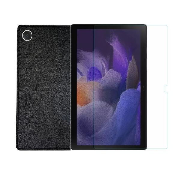 کیف کلاسوری مدل xxx مناسب برای تبلت سامسونگ Galaxy Tab A8 10.5 inch 2021 SM-X200 / SM-X205 به همراه محافظ صفحه نمایش