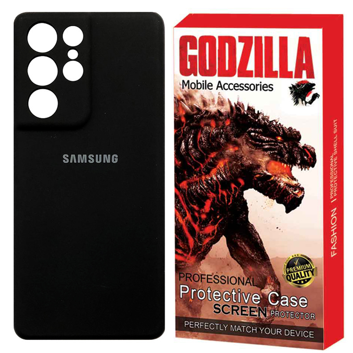 کاور گودزیلا مدل G-Sili-LE مناسب برای گوشی موبایل سامسونگ Galaxy S21 Ultra