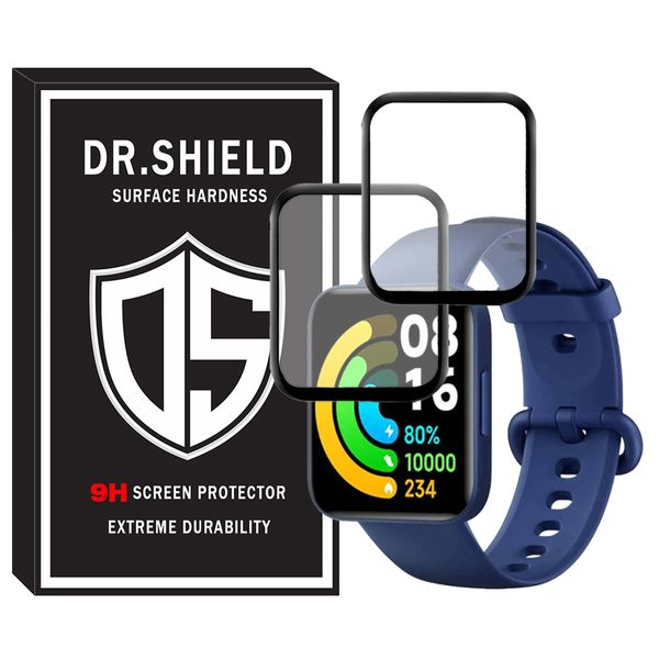 محافظ صفحه نمایش دکترشیلد مدل DR-PM مناسب برای ساعت هوشمند شیائومی Redmi Watch 2 بسته دو عددی