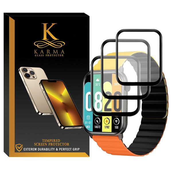 محافظ صفحه نمایش کارما مدل KA-PM مناسب برای ساعت هوشمند کیسلکت KS proبسته سه عددی
