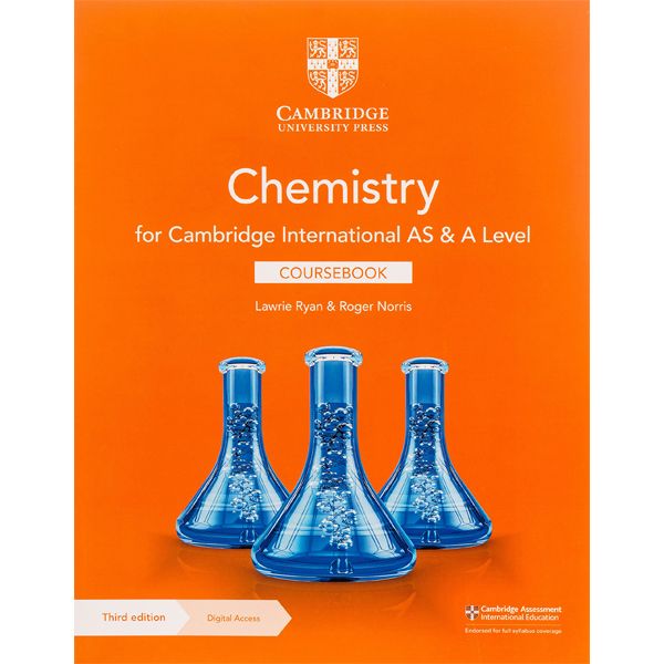 کتاب Cambridge International AS &amp; A Level Chemistry Coursebook اثر Lawrie Ryan انتشارات دانشگاه کمبریج