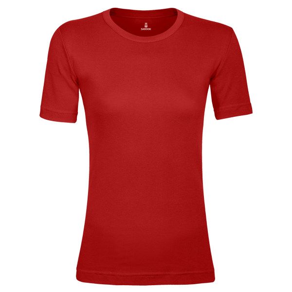 تی شرت زنانه ساروک مدل ZGF رنگ قرمز