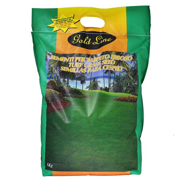 بذر چمن اسپرت گلد لاین  مدل Turf grass mixture وزن  ۵ کیلوگرم