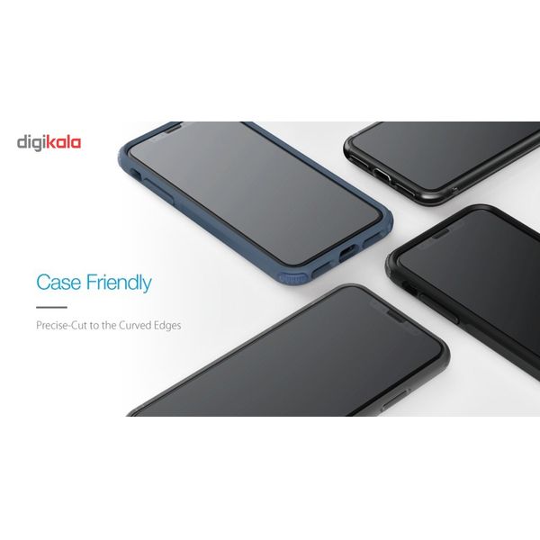محافظ صفحه نمایش شیشه ای جاست موبایل مدل Xkin Tempered Glass مناسب برای گوشی موبایل اپل مدل iPhone X/iPhone XS