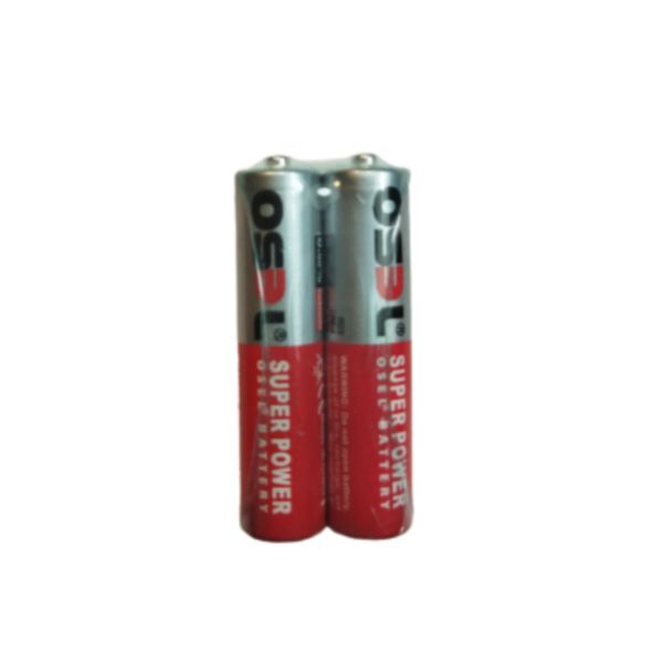 باتری نیم قلمی اوسل مدل Super power بسته دو عددی