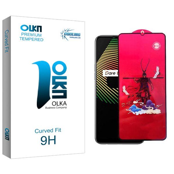 محافظ صفحه نمایش کولینگ مدل Olka king مناسب برای گوشی موبایل ریلمی 6i