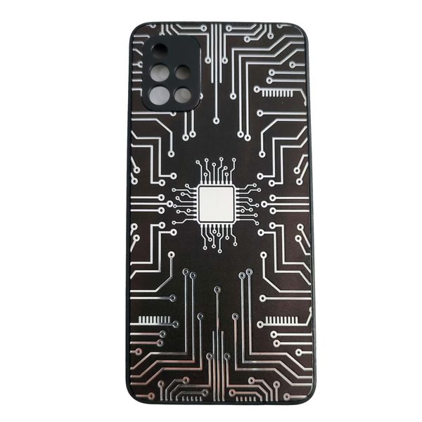 کاور کیس تیفای طرح الکترونیکی کد N-12 مناسب برای گوشی موبایل سامسونگ Galaxy A51 4G