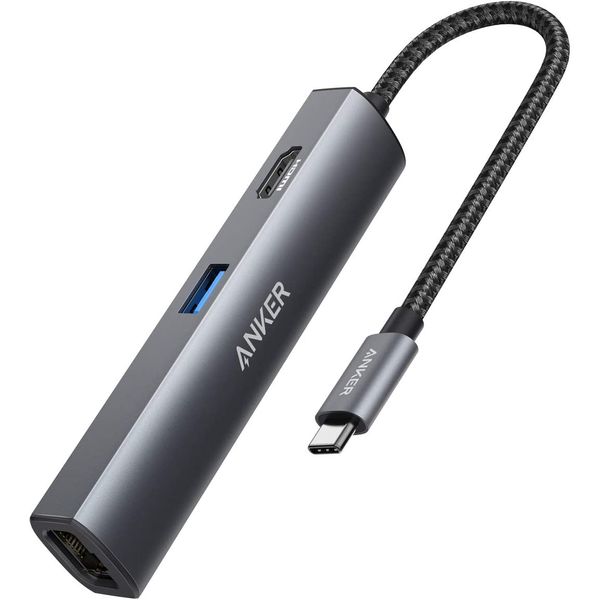 هاب 5 پورت USB-C انکر مدل Powerexpand A8355