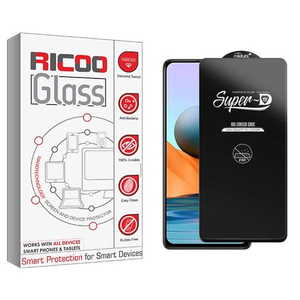 محافظ صفحه نمایش ریکو مدل RiC2 SuperD_ESD مناسب برای گوشی موبایل شیائومی Redmi Note 10 Pro Max