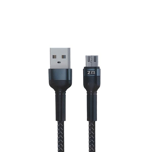 کابل تبدیل USB به microUSB زد ام مدل Strong Cable طول 1 متر