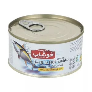 کنسرو ماهی تن در روغن خوشاب - 180 گرم