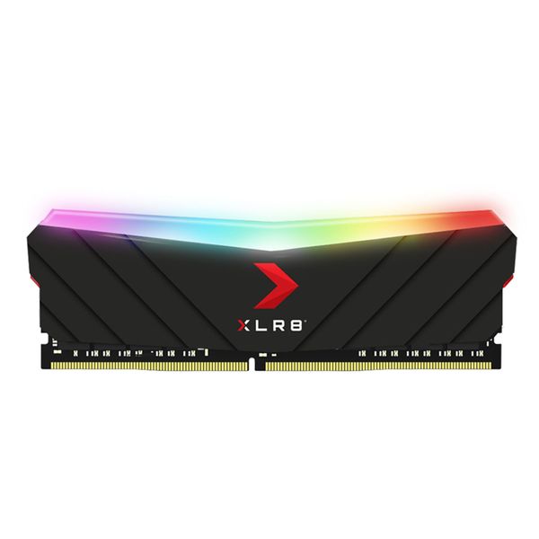 رم دسکتاپ DDR4 تک کاناله 3200 مگاهرتز CL16 پی ان وای مدل XLR8 RGB ظرفیت 8 گیگابایت