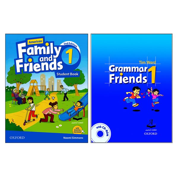 کتاب Family and Friends 1 اثر Naomi Simmons And Tim Ward انتشارات آرماندیس دو جلدی