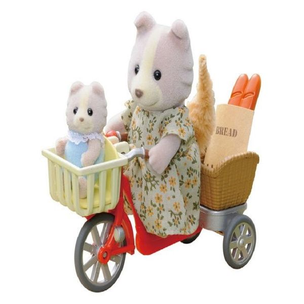 اسباب بازی سیلوانیان فامیلیز مدل ست مادر و فرزند به همراه سه چرخه عروسک