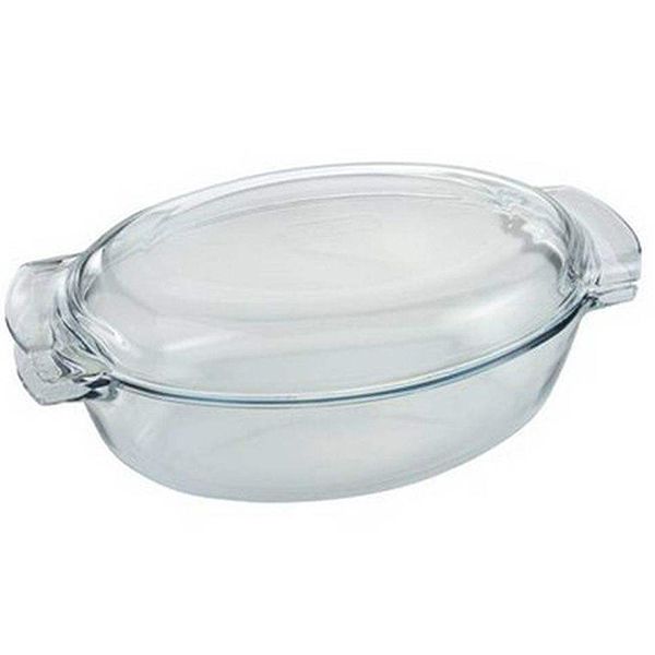 ظرف پخت پیرکس مدل Oval Chiken Serving Dish