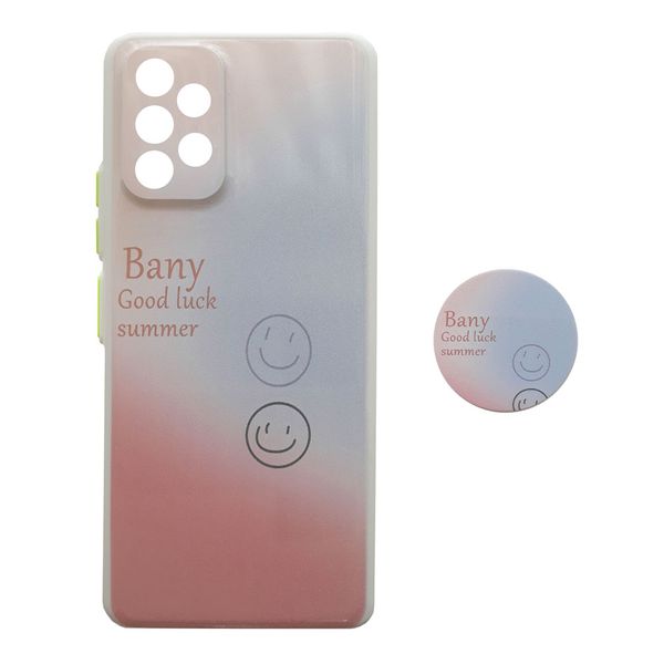 کاور طرح Bany کد S8969 مناسب برای گوشی موبایل سامسونگ Galaxy A32 4G به همراه پایه نگهدارنده