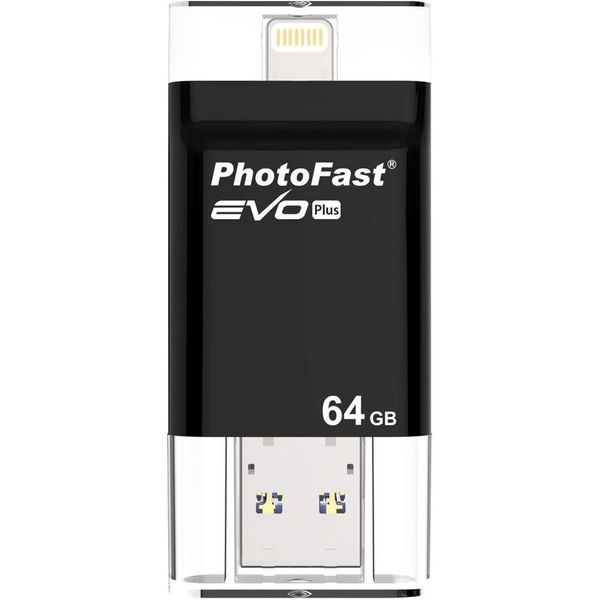 فلش مموری OTG فوتوفست مدل i-FlashDrive Evo Plus ظرفیت 64 گیگابایت