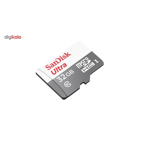 کارت حافظه microSDHC سن دیسک مدل Ultra کلاس 10 استاندارد UHS-I U1 سرعت 80MBps 533X ظرفیت 32 گیگابایت