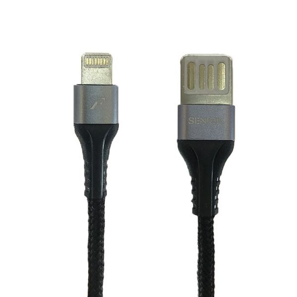 کابل تبدیل USB به لایتنینگ کی اف-سنیور مدل IP-87 طول 1.2 متر