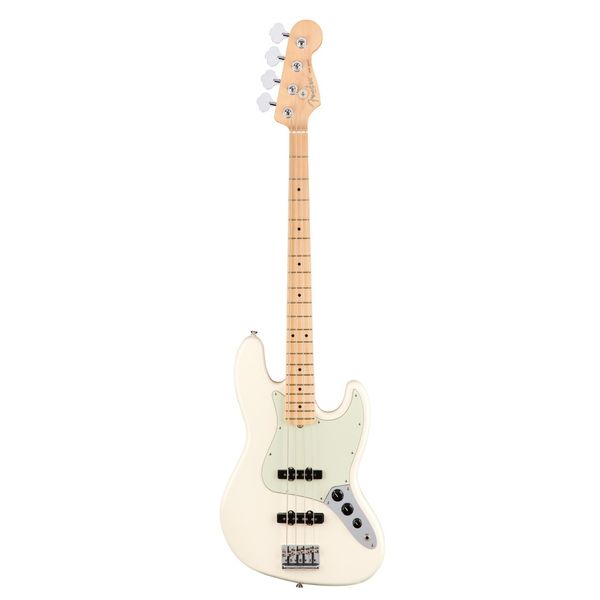 گیتار الکتریک فندر مدل American Professional Jazz Bass Olympic White Maple Fingerboard