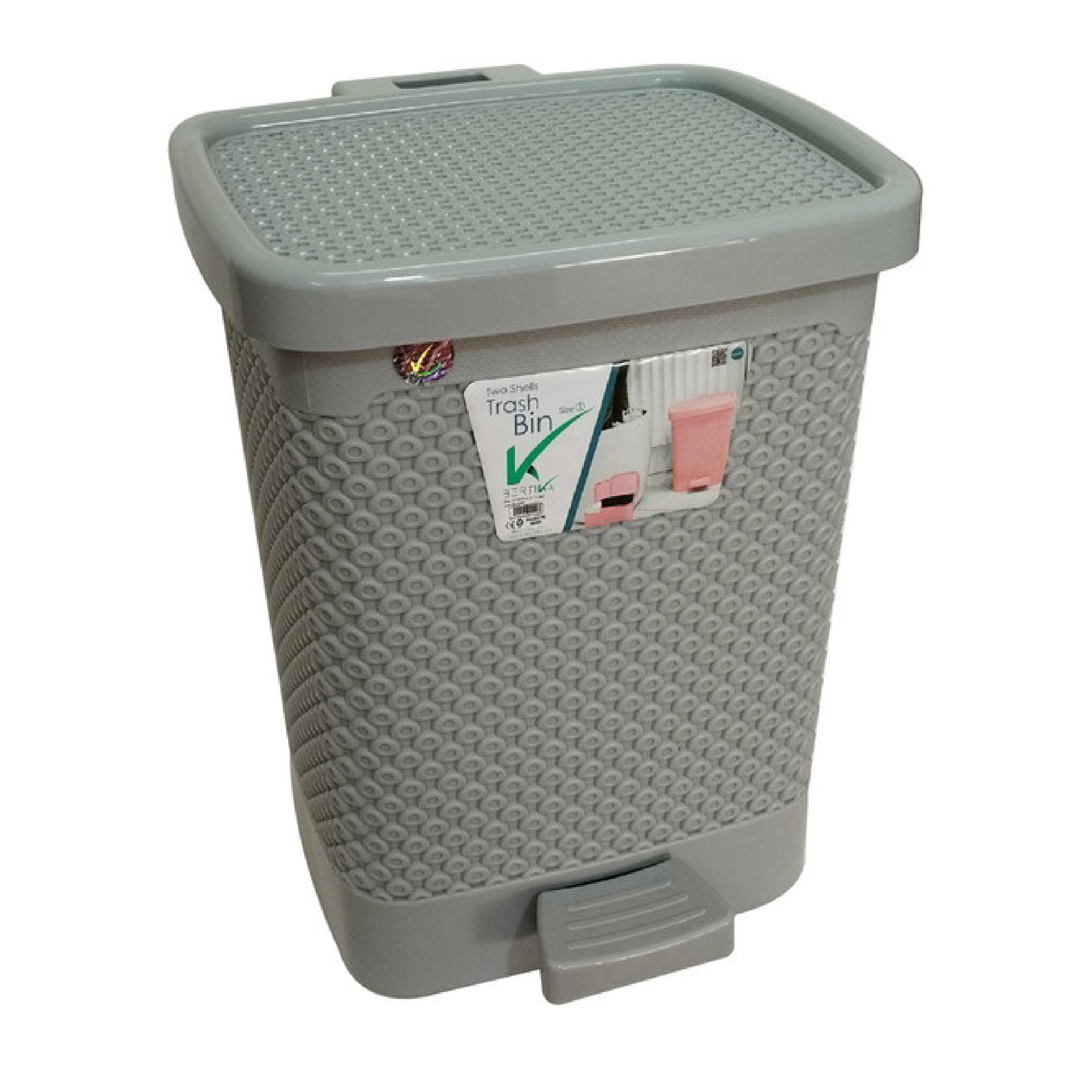 سطل زباله پدالی برتیکا مدل 2 جداره کد S1004