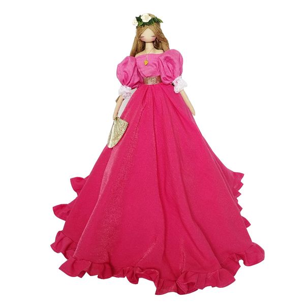 اسباب بازی زینتی مدل عروسک تیلدا رز کد 40215