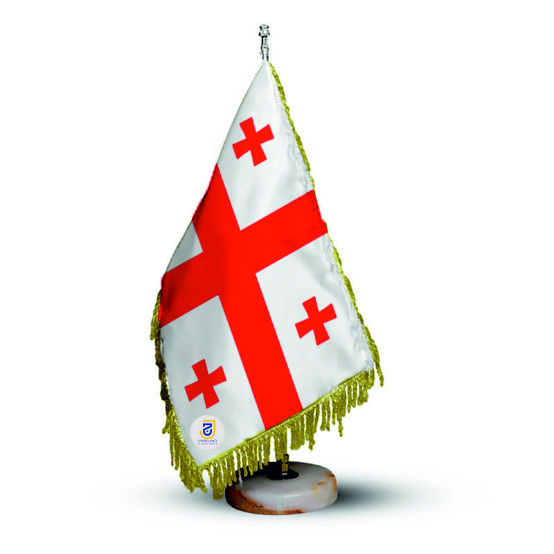 پرچم رومیزی جاویدان تندیس پرگاس مدل گرجستان کد 1