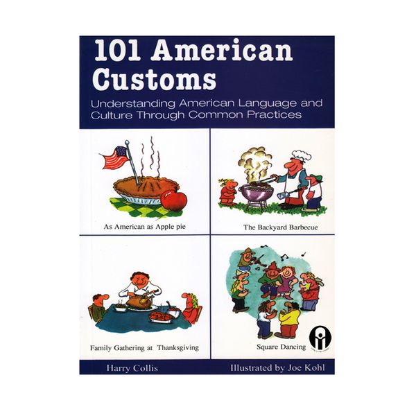 کتاب 101 American customs اثر Harry Collis انتشارات الوندپویان