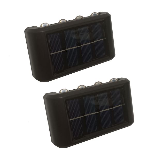 چراغ خورشیدی سولونیکس مدل 8 LED مجموعه 2 عددی