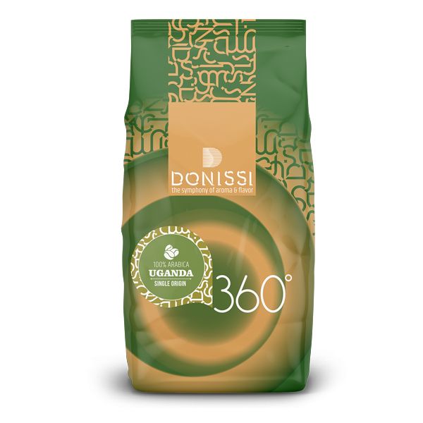  دانه قهوه اسپرسو 100 درصد عربیکا اوگاندا دونیسی - 1000 گرم
