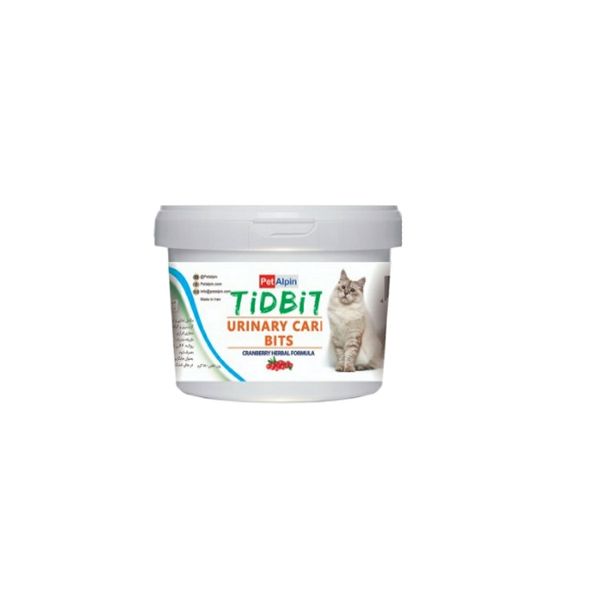 غذای مکمل گربه تیدبیت مدل urinary_care وزن 180 گرم