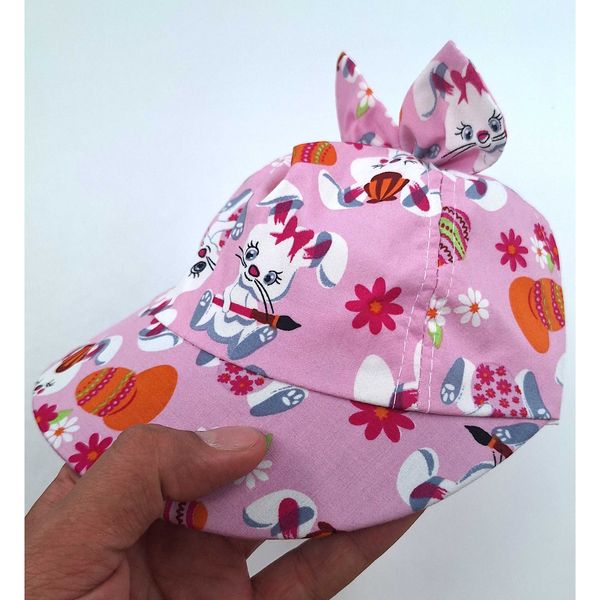 کلاه بچگانه مدل خرگوش نقاش کد 1298