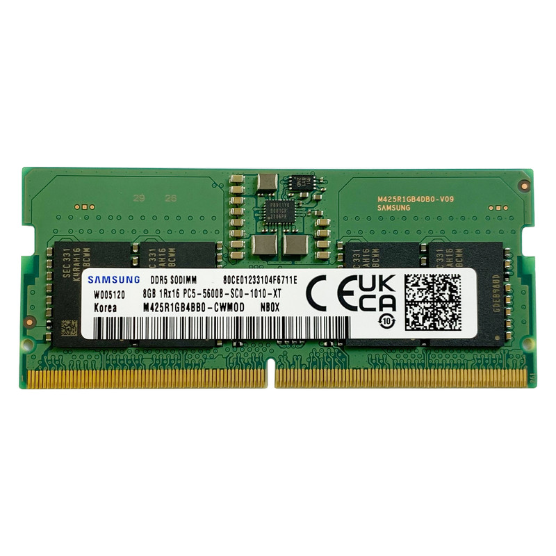 رم لپ تاپ DDR5 5600B مگاهرتز CL46 سامسونگ مدل M425R1GB ظرفیت 8 گیگابایت