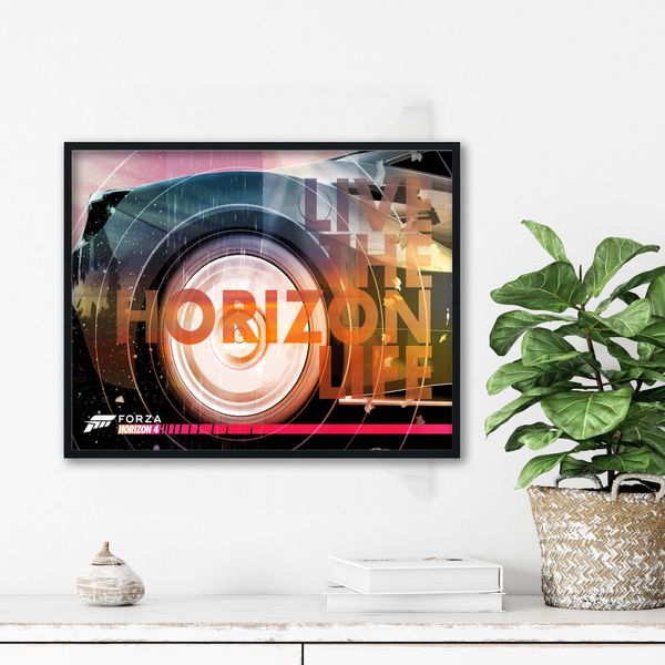 تابلو آتریسا طرح پوستر فیلم Forza_Horizon_4 مدل ATm597