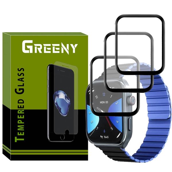 محافظ صفحه نمایش گرینی مدل GR-PM مناسب برای ساعت هوشمند کیسلکت Kieslect KS2 بسته سه عددی