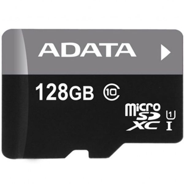 کارت حافظه microSDXC ای دیتا مدل Premier کلاس 10 استاندارد UHS-I U1 سرعت 50MBps ظرفیت 128 گیگابایت