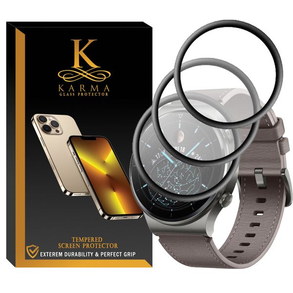 محافظ صفحه نمایش کارما مدل KA-PM مناسب برای ساعت هوشمند هوآوی GT2 Pro بسته سه عددی