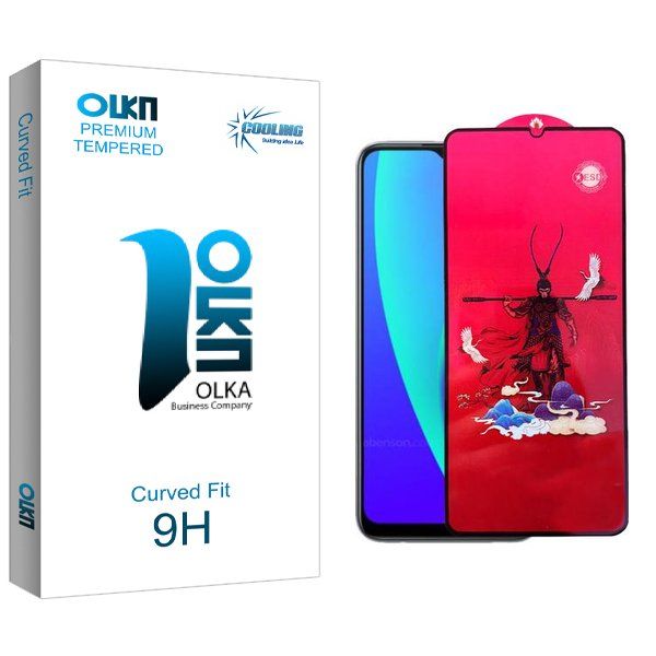 محافظ صفحه نمایش کولینگ مدل Olka king مناسب برای گوشی موبایل ریلمی C15