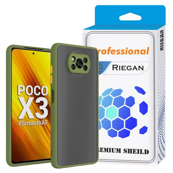      کاور ری گان مدل matte- pocox3 مناسب برای گوشی موبایل شیائومی Poco X3 