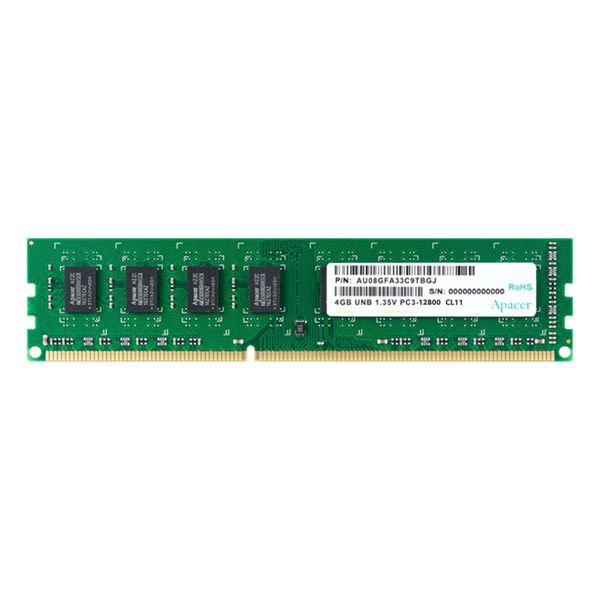رم دسکتاپ DDR3-L تک کاناله 1600 مگاهرتز CL11 اپیسر ظرفیت 4 گیگابایت