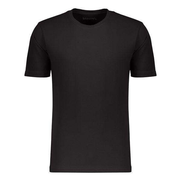 تی شرت آستین کوتاه مردانه ایزی دو مدل 993011 رنگ مشکی